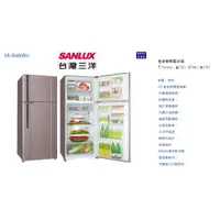 在飛比找蝦皮購物優惠-SANLUX 台灣三洋 480公升直流變頻雙門電冰箱 SR-