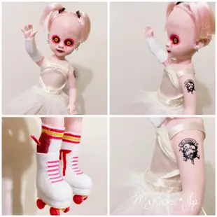 【稀有絕版】Mezco Toyz Living Dead Dolls 活死人娃娃 LDD 溜冰女孩 LuLu 恐怖娃娃