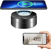 CHHANLOO WiFi Video Recorder Real Time Camera with Wireless Charger, 1080P HD, Motion Detection 160° Viewing Angle Security Camera for Home Office (2.4/5Ghz)