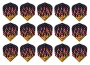 5 Sets Harrows Dimplex Standard Dart Flights - Ships Tracking - Flames