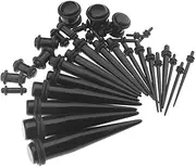 [SGerste] 36pcs Acrylic Ear Plugs Expander Kit Taper Stretcher Gauges Stretching