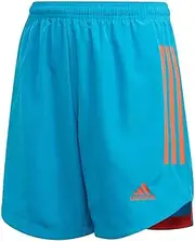 [adidas] Kids' Con20 Sho Pb Y, Sharp Blue/True Orange, Large
