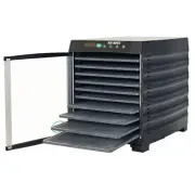 LEM Mighty Bite 10-Tray Dehydrator For Jerky Meat Vegetables Fruit 800W #1730