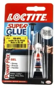 Loctite Powerflex SUPER GLUE 3g Transparent Gel, Low Viscosity