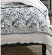 Charlotte Organic-Cotton Patchwork Quilt