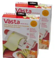 Set of 2 ~ As Seen on TV Vasta Veggie & Fruit Sheet Slicer -