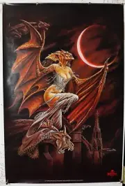 Cusp of Bathory Alchemy Gothic Fantasy rare Poster (24.25" X 36.50")NOS (b243)