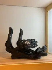 Union Flite Pro 2026 Men's Large Snowboard Bindings Black New #UN115