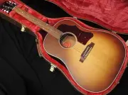 Gibson J-45 Faded 50S Vintage Sunburst Vs L.R.Baggs Vtc Acoustic Guitar Eco