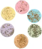 IWOWHERO 6pcs Aroma Bath Pieces Breathe Vapor Shower Tablets Aroma Sheet Bathroom Accessories