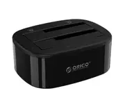 Dualbay Hard Drive Docking Station for 2.5/3.5 Inch HDD SSD SATA to USB 3.0 HDD Docking Station