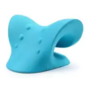 Neck and Shoulder Relaxer, Cervical Traction Device Pain & Tension Relief - Sky Blue