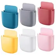 Wall Mounted Holder Storage Box Remote Control Tv Mobile Phone Plug Organizer