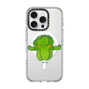 iPhone 16 Pro Clear Case MagSafe Compatible bok ya by smoleart
