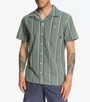 QUIKSILVER Men's S/S Button Shirt NO WORRIES MATE - GZC3 - XXLarge - NWT