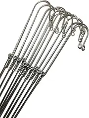 12 pcs Wire Hangers 4 Legs 35" for Orchid Vanda Flower Basket Hanging Planter