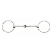 Ovation Curve Jointed Loose Ring Snaffle Bit