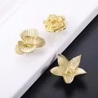 1pc Flower Door Knobs Cabinet Handles Cupboard Drawer Furniture Kitchen Hardware
