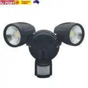 26W LED Double Twin Security Garage Spot Flood Light Outdoor Sensor Spotlight