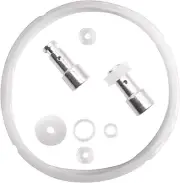 Anillo Sellador Silicona Transparente + Junta Ollas a Presión
