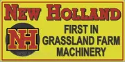 NEW HOLLAND TRACTOR DEALER SALES VINTAGE OLD SIGN REMAKE ALUMINUM SIZE OPTIONS