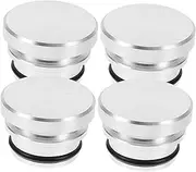Cabilock 4Pcs Car Cigarette Lighter Socket Covers Durable Protective Caps Dustproof and Fit for Vehicles Stylish Design for Enhanced Protection