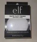 E.L.F. MATTE PUTTY PRIMER-UNIVERSAL SHEER-.0.74 FL OZ. NEW