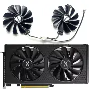 Cooling Fan Replacement Graphics Card Cooler Fan for XFX RX6600 6600XT 6650XT