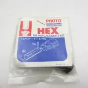 NEW Proto 7/16" Hex Bit Replacement 7/16" Hex Bit And Pin