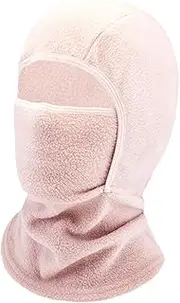 [Perfeclan] Kids Balaclava Hood Ski Mask Soft Winter Cap for Boys Girls Warm Full Face Mask Neck Warmer for Skating Skiing Outdoor Sports