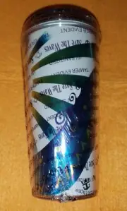 2022 Royal Caribbean Cruise Line RCCL Coca Cola Cup Tumbler Save The Waves White