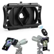 APEXEL 360° Telescope Phone Adapter, Upgraded Binocular Photo Adapter for A