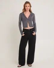Bobby Baggy Dad Denim Jeans Petite