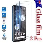 2X For Google Pixel 5A 6A 7A 8A 4A 3A 6 7 4 3 XL Tempered Glass Screen Protector