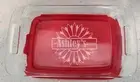 Personalized with name Pyrex Baking Dish 9x13 with lid wedding gift Sunflower