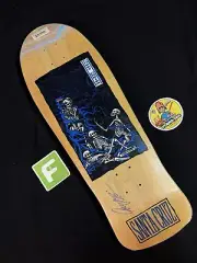 RARE SIGNED Corey O'Brien Purgatory Santa Cruz Skateboard Deck AUTOGRAPHED