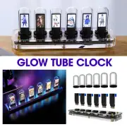Tube IPS RGB Nixie Tube Clock Glow Dial Styles Display Gifts Customized
