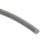 Silicone Foam Seal Strip, 5mm OD 4.5m 15ft Silicone Foam Weather Strip Grey
