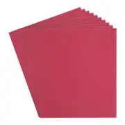 EVA Foam Sheets, [for Arts] - 11x8Inch 1.7mm Thickness / Dark Red / 12 Pcs