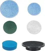 Dovety Electric Spin Scrubber Accessories, 5*Brush Heads and 1* Magic Stick, Suitable for Dovety Cleaning Brush