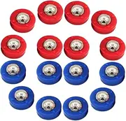 Generic 20pcs Shuffleboard Table Durable Tabletop Game Accessories Vibrant Colors Easy to Use Rolling Beads for Family Fun Present for Friends and Family