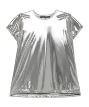 Junya Watanabe Metallic Crewneck T-Shirt SILVE