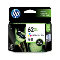 在飛比找樂天市場購物網優惠-HP㊣原廠墨水匣 C2P07AA(NO.62XL) 彩色(高