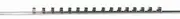 SP Tools SP202R - Socket Rail - 3/8" Drive 16 Piece 413mm/16"