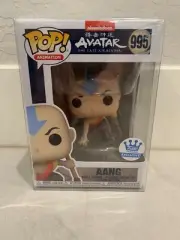 NIB Aang Funko Pop Shop Exclusive Avatar Funko Pop W/ CASE