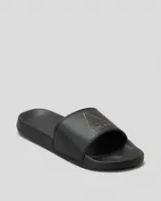 [Lucid] Lucid Men's Geomet Sandalss in Black/Bone Size 4 4 Black/Bone