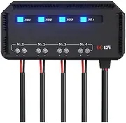 Aswalling Car Motorcycle Battery Protection Fuse Box Junction Fuse Box 20A Output Has Insulation, Heat Resistance