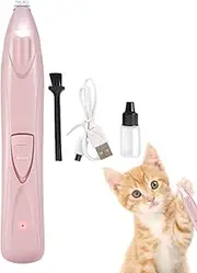 Dog Trimmers For Small Dogs - Lighting Function Quiet Nail Grinder For Cats | Pets Foot Hair Clipper Face Grooming Tool