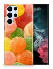 CASE COVER FOR SAMSUNG GALAXY|RAINBOW CANDY SUGAR POPS SWEETS