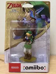 Nintendo Amiibo The Legend Of Zelda Ocarina Of Time Link Factory Sealed